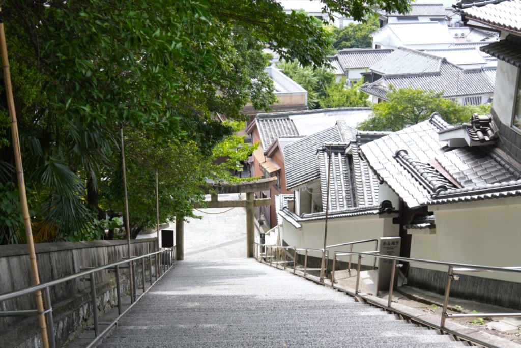 映画『蔵のある街』ロケ地 倉敷